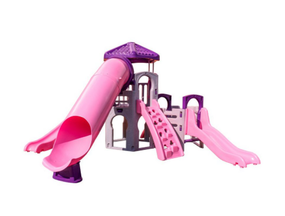 Unicórnioplay com Escorregador Infantil e Tubo Unicórnioplay com Escorregador Infantil e Tubo